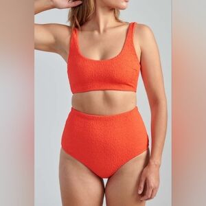 NWT MARA HOFFMAN LIRA BIKINI Set  POPPY Swimsuit 3x -